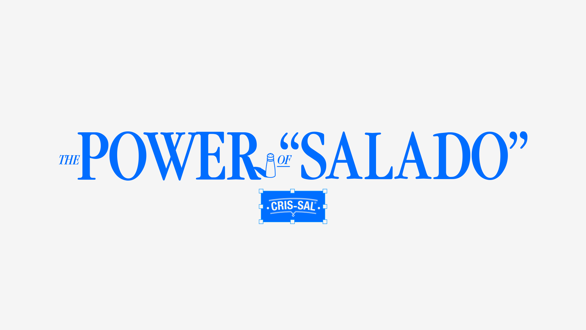 Power of “Salado”